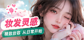 妆发灵感生活摄影主题视觉